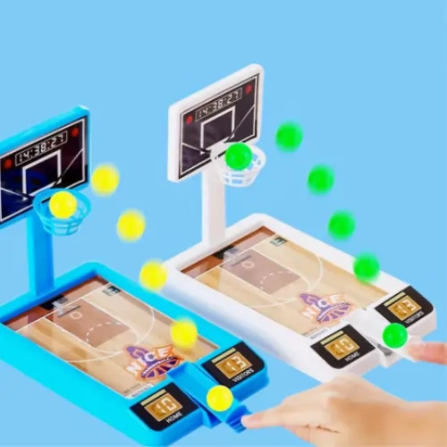 Mini Juego de Baloncesto de Mesa: ¡Catapulta de Dedo Interactiva para Niños! - Imagen 6