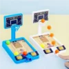 Mini Juego de Baloncesto de Mesa con catapulta de dedo para niños.