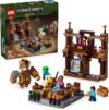 : LEGO Minecraft El Ring de Combate de la Mansión del Bosque, Juguete Interactivo Basado en la Película para Niños y Gamers de 10+ Años, Minifiguras de Bebé Zombi, Steve, Garret y Henry 21272