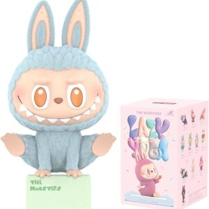 POP MART The Monsters Lazy Yoga Series Figures de Acción Popular Figura Coleccionable y Adorable Juguete Artístico Regalo Creativo 1PC